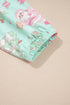 Abstract Print Long Sleeve Two Piece Lounge Set