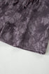 Abstract Woodland Print Baggy Pullover Drawstring Short Sets
