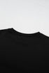 Embroidered Graphic Long Sleeve Round Neck Pullover Sweatshirt