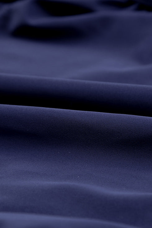 Adjustable Drawstring Blouson Hem Print Tankini Set