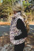 Camouflage Puffer Stand Neck Zip Up Sleeveless Vest