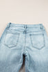 Acid Wash Denim Extra Wide Leg High Waist Jeans
