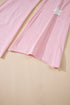 Acid Wash Star Applique Rolled Trim Pants Set