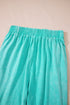 Acid Wash Star Applique Rolled Trim Pants Set