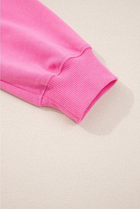 Active Collared Pullover And Central Seam Pant Set
