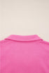 Active Collared Pullover And Central Seam Pant Set