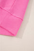 Active Collared Pullover And Central Seam Pant Set