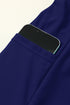 Active Drawstring Elastic Waist Lined Ruffle Shorts Swim Bottoms