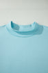 Active Mock Neck Half Sleeve Short Loungewear Set