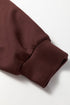 Active Solid Cropped Hoodie Drawstring Jogger Pant Set