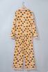 Pumpkin Print Two Piece Long Sleeve Lounge Set