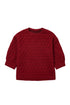 Adjustable Cuffs Round Neck Shift Tunic Blouse
