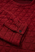 Adjustable Cuffs Round Neck Shift Tunic Blouse
