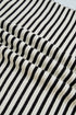 Striped Ribbed Trim Drop Shoulder Oversized Sweater