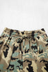 Camouflage Print Street Fashion Drawstring Shift Pants