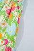 All Over Floral Print Smocked Puff Sleeve Maxi Dress