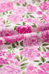 All Over Floral Smocked Puff Sleeve A Line Maxi Dress