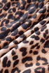 All Over Leopard Print Patchwork Tiered Mini Skirt