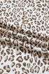 All Over Leopard Print Western Round Neck Tee