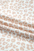 All Over Leopard Print Western Zip Polo Short Set