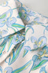 All Over Print Collared Short Sleeve Shift Floral Dress