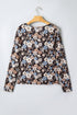 All Over Print Slim Long Sleeve Top
