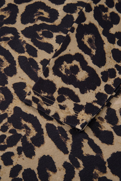 All Over Print Slim Long Sleeve Top