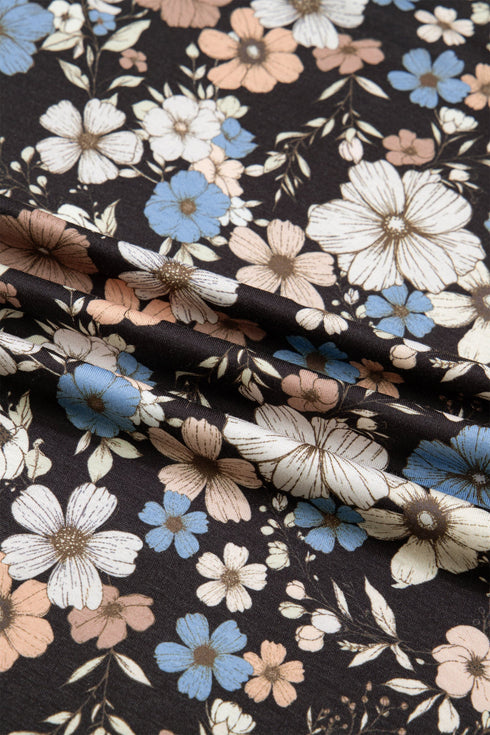 All Over Print Slim Long Sleeve Top