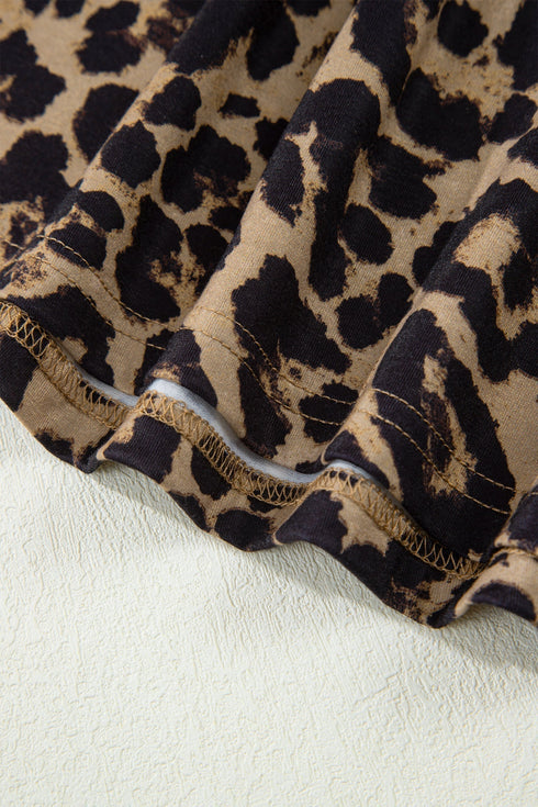 All Over Print Slim Long Sleeve Top