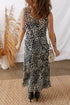 All Over Printed Western Sleeveless A Line Maxi Dress