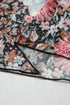 Allover Floral Print Sheer Mesh Short Sleeve Top