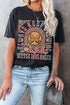 Always Keep Growing Butterfly Sunburst Graphic Tee