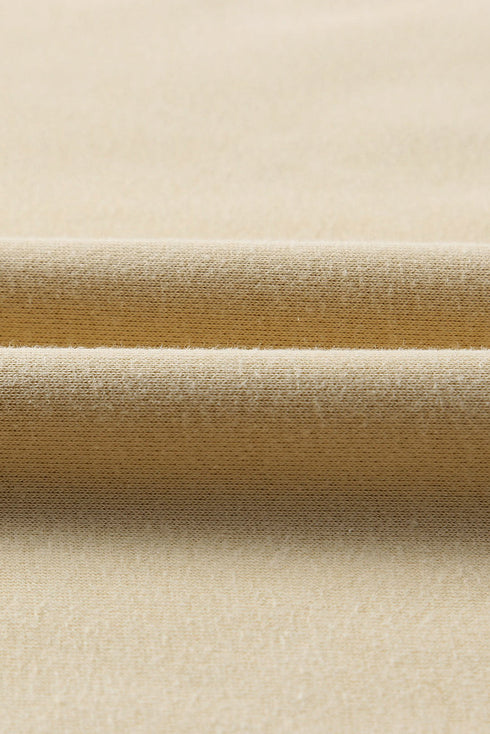 Amen Leopard Letter Print Oversized Pullover Sweatshirt