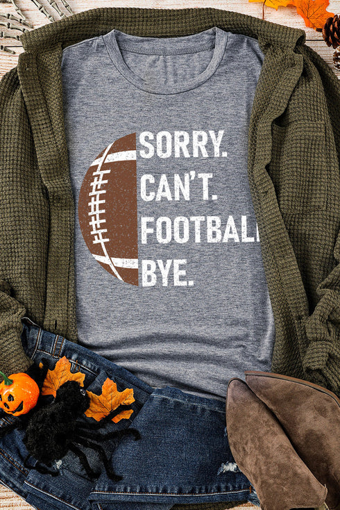 American Rugby Football Graphic Short Sleeve Tee