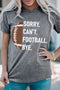 American Rugby Football Graphic Short Sleeve Tee