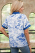 Animal Paradise Raglan Sleeve V Neck Blouse