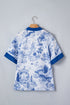 Animal Paradise Raglan Sleeve V Neck Blouse
