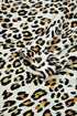 Animal Print Striped Contrast Pocket V Neck Blouse