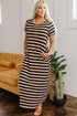 Appalachian Breezy Striped Maxi Dress