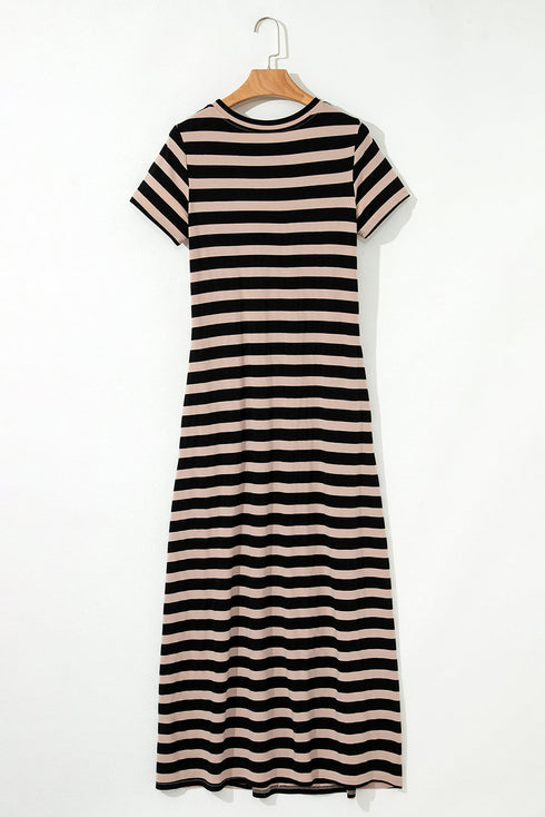 Appalachian Breezy Striped Maxi Dress