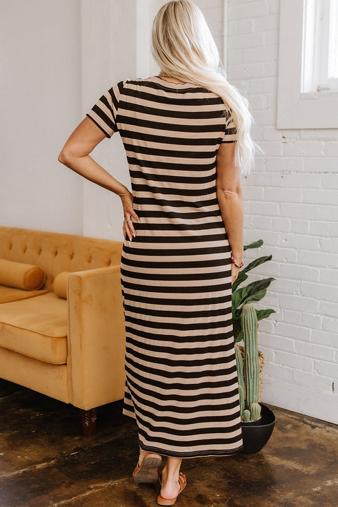 Appalachian Breezy Striped Maxi Dress