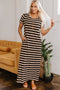 Appalachian Breezy Striped Maxi Dress