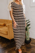 Appalachian Breezy Striped Maxi Dress