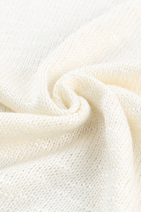 Apricot Aztec Print Open Front Cardigan