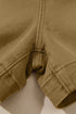 Arrow Detail Western Denim Graphic Statement Shorts