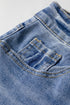 Ashleigh Embroidered Western Print Flare Leg Full Length Jeans