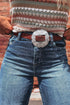 Ashleigh High Waist Frayed Hem Flare Jeans