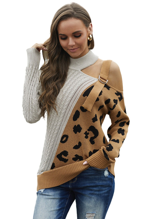 Asymetrical Buckle Sweater