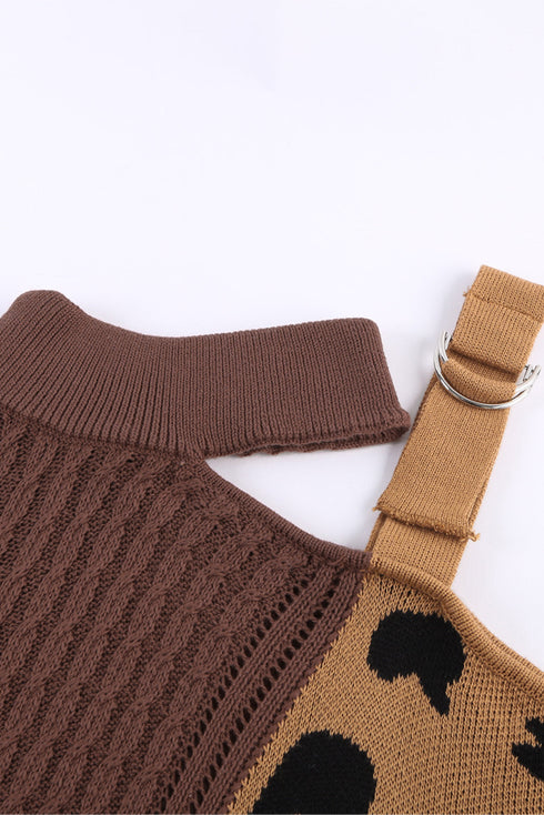 Asymetrical Buckle Sweater