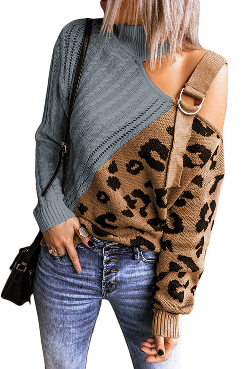 Asymetrical Buckle Sweater